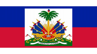 Imagem da bandeira do Haiti