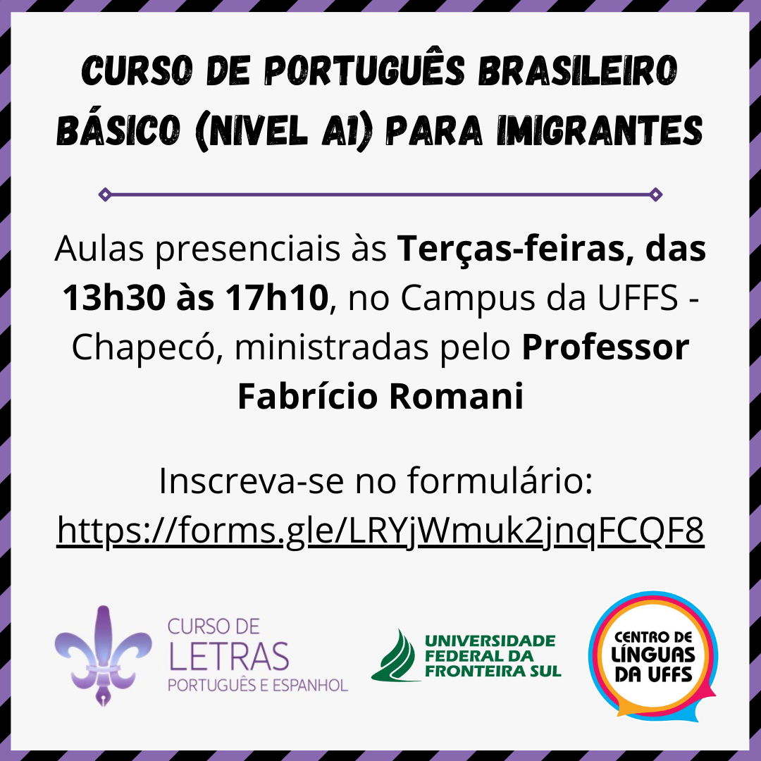 Curso de Português Brasileiro A1 (nível iniciante)