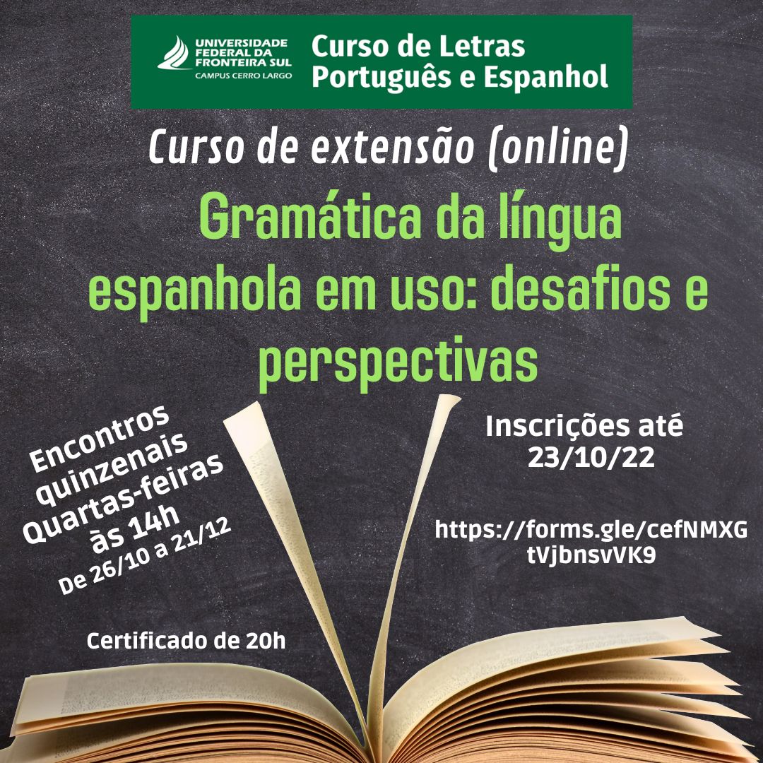 Gramática da língua espanhola em uso: desafios e perspectivas