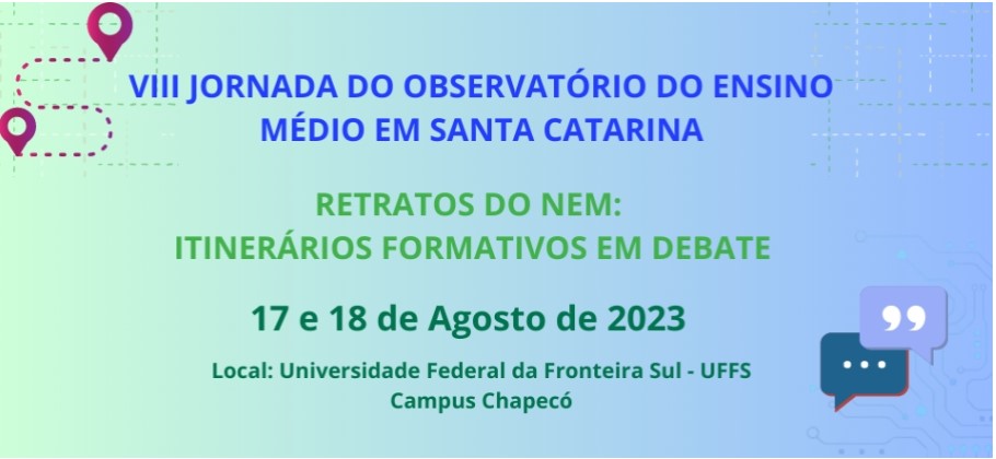 Jornada do Observatório do Ensino Médio em Santa Catarina