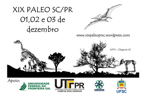 PALEO PR/SC 2017 – XIX Encontro Regional de Paleontólogos PR/SC