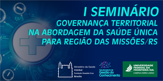 Logo do I Seminário Governança Territorial na abordagem da Saúde Única