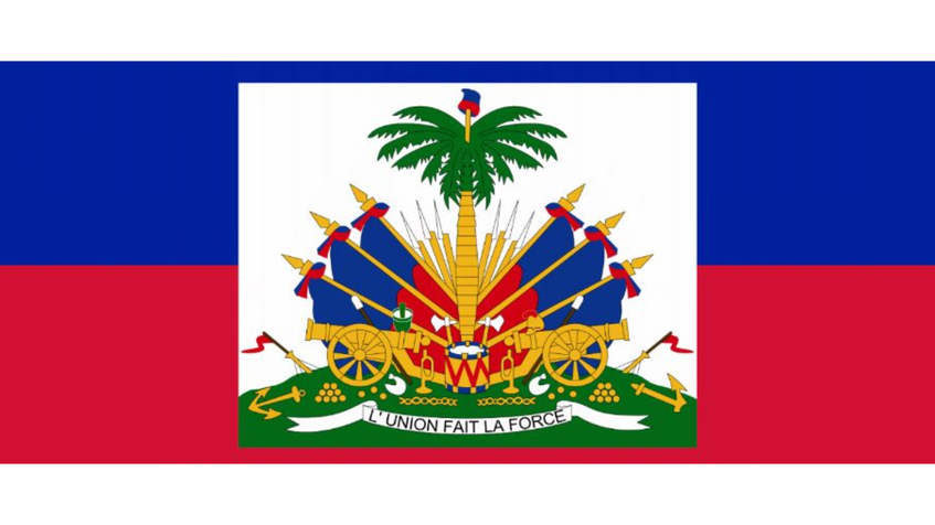 Imagem da bandeira do Haiti