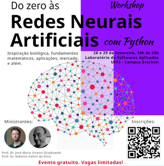 20022024 Inscrições abertas para nova edição do workshop sobre redes neurais artificias