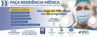 inscrições para programas de Residência Médica 2022 capa