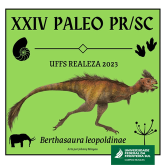 Divulgação XXIV Encontro Regional de Paleontologia dos estados do Paraná e Santa Catarina