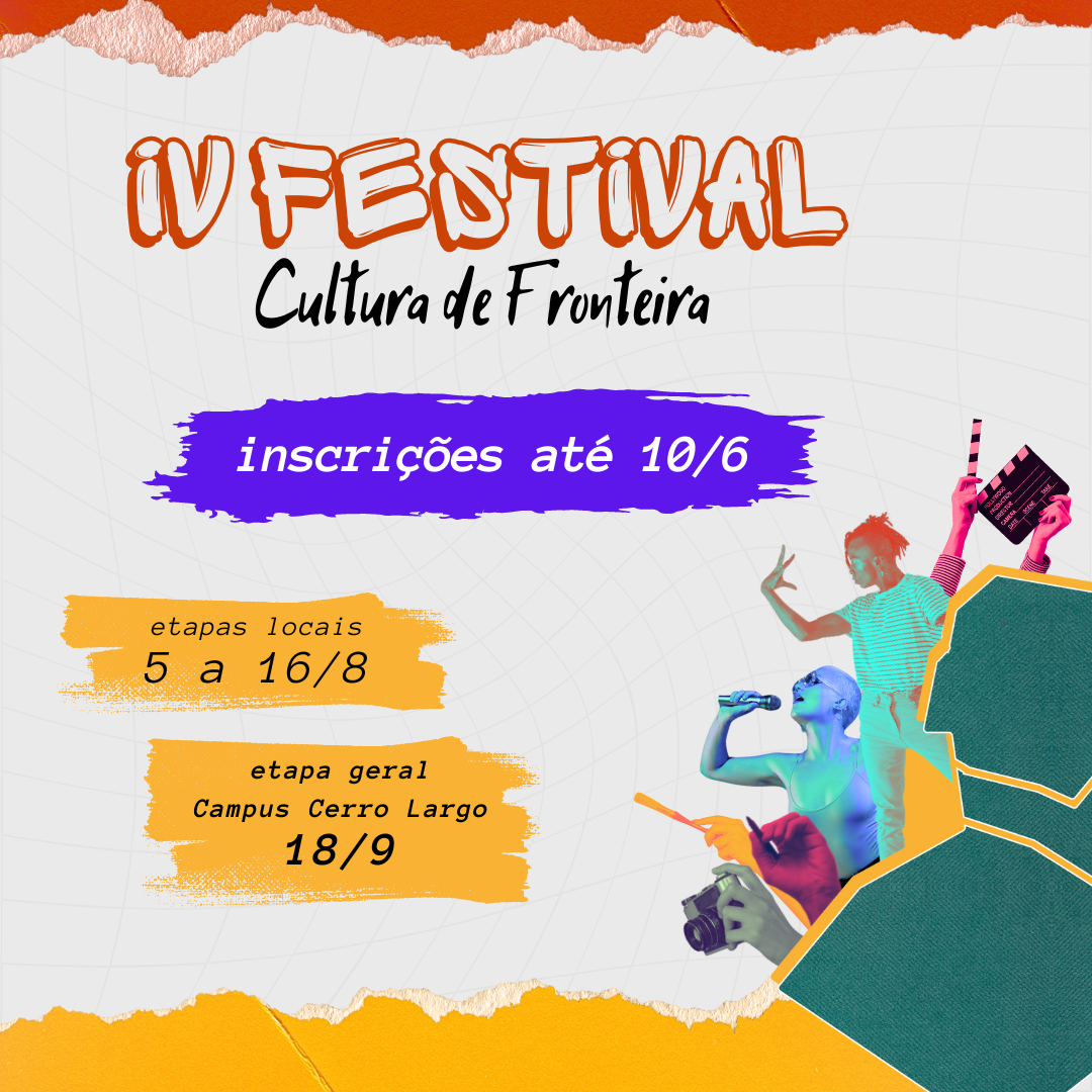 Festival Cultura de Fronteira: UFFS 15 anos - memórias e saberes