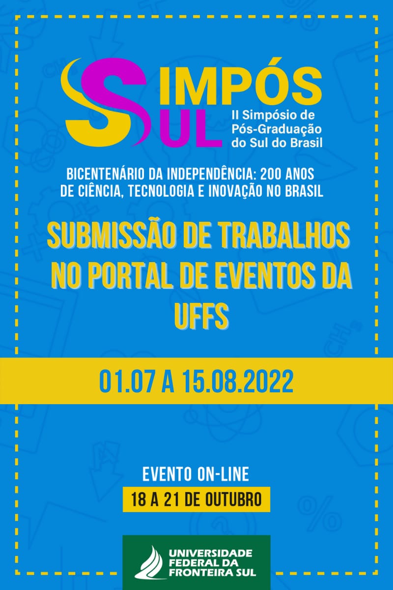 Simpósio de Pós-Graduação do Sul do Brasil - II SIMPÓS-SUL