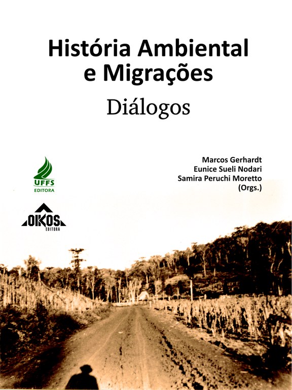 Capa do livro História Ambiental e Migrações Diálogos