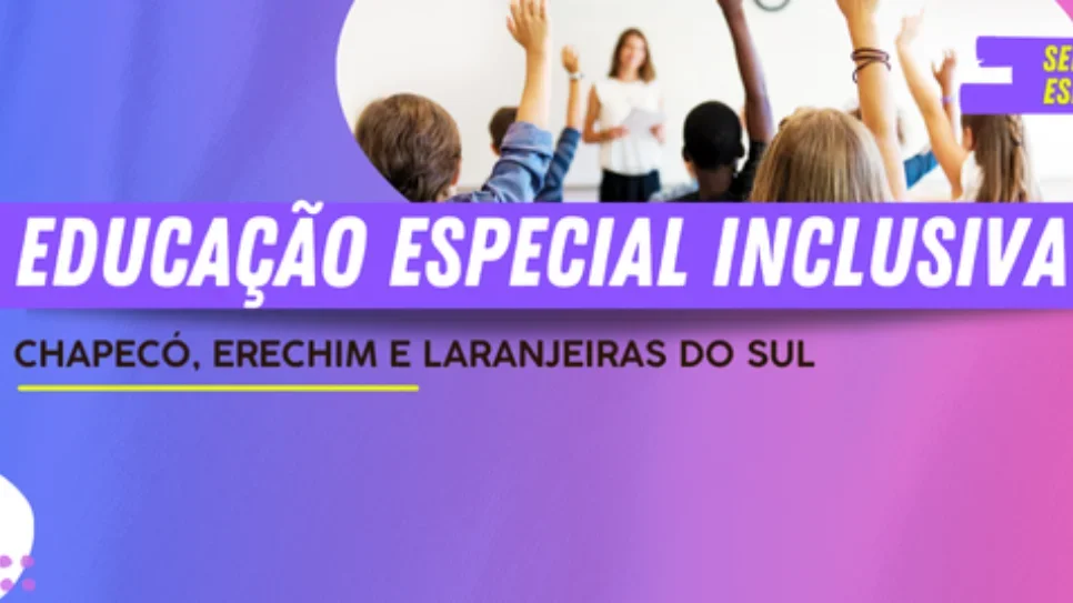Curso de Educação Especial Inclusiva abre seletivo para vagas remanescentes