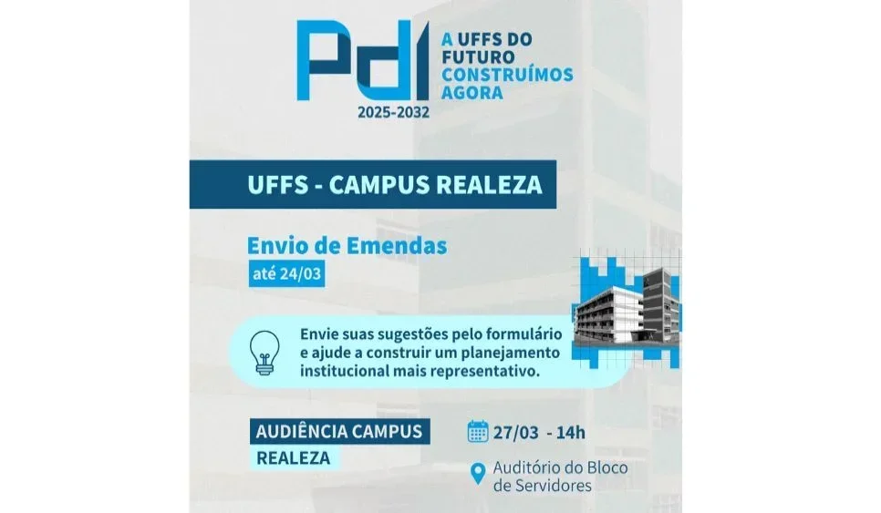 Audiência PDI 2025-2032 - Campus Realeza