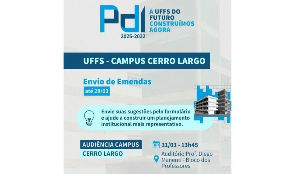Audiência PDI 2025-2032 - Campus Cerro Largo