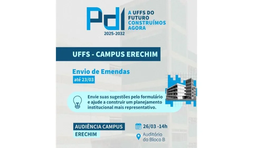 Audiência PDI 2025-2032 - Campus Erechim