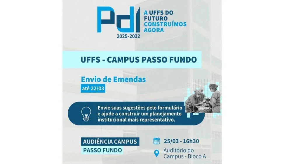 Audiência PDI 2025-2032 - Campus Passo Fundo