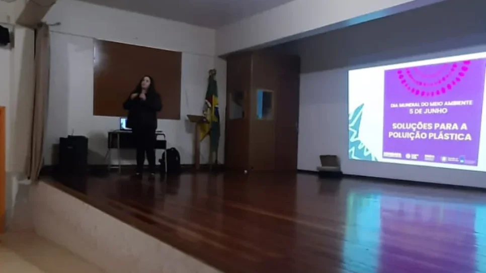 Mestranda e egresso do PPGCTA ministram palestra no Dia Mundial do Meio Ambiente
