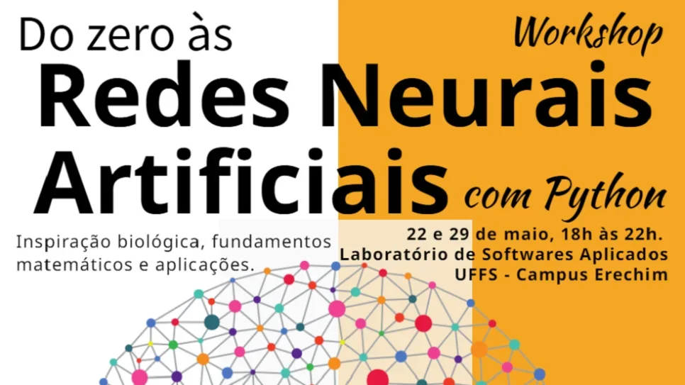 Workshop sobre redes neurais artificiais está com inscrições abertas