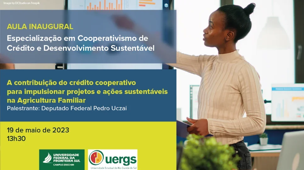 Pós-graduação em Cooperativismo de Crédito e Desenvolvimento Sustentável promove aula inaugural