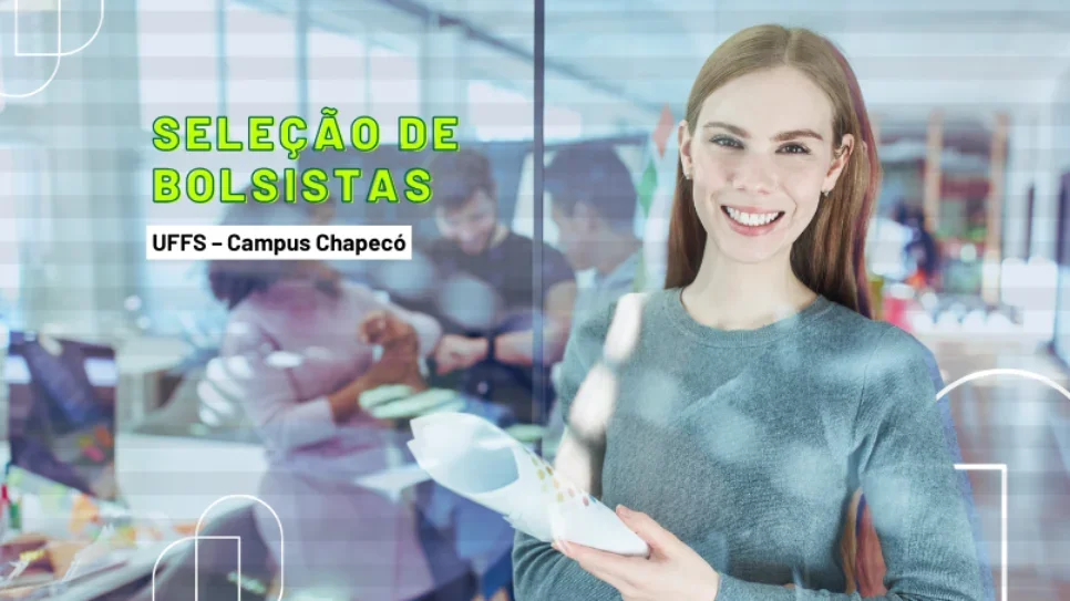 Projeto de extensão seleciona quatro bolsistas