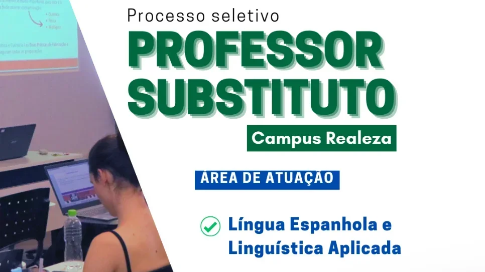 Abertas inscrições para contratação de professor substituto na área de Letras para a UFFS – Campus Realeza