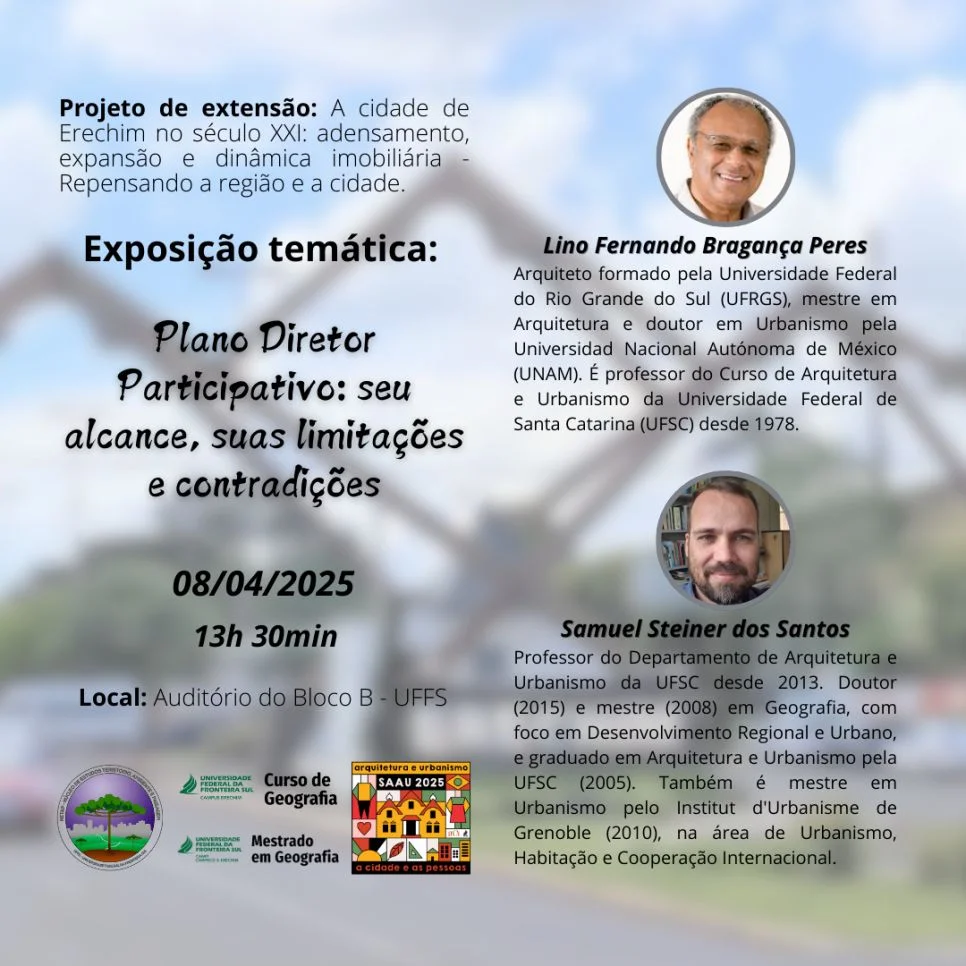 A cidade de Erechim no século XXI: adensamento, expansão e dinâmica imobiliária - Repensando a região e a cidade