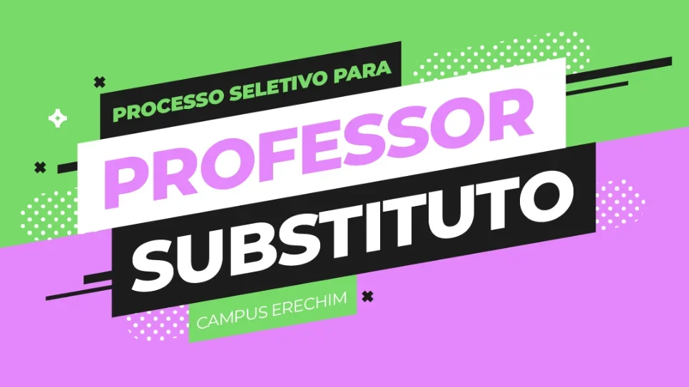 UFFS seleciona professor substituto de Ciências Sociais