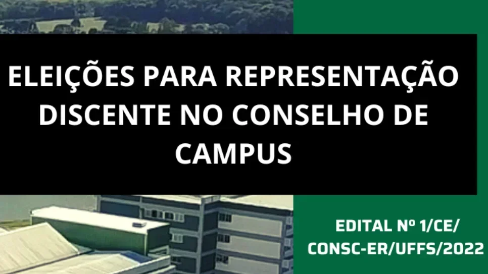Conselho de Campus de Erechim promove eleição para escolha de representação discente