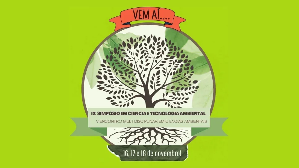 Abertas as inscrições para o IX Simpósio em Ciência e Tecnologia Ambiental