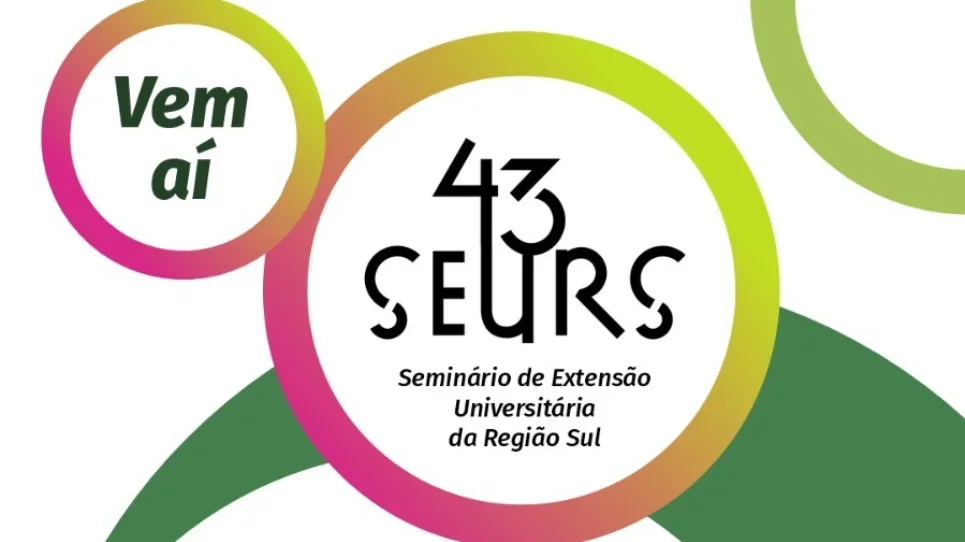 Aberta seleção de trabalhos para o 43° SEURS