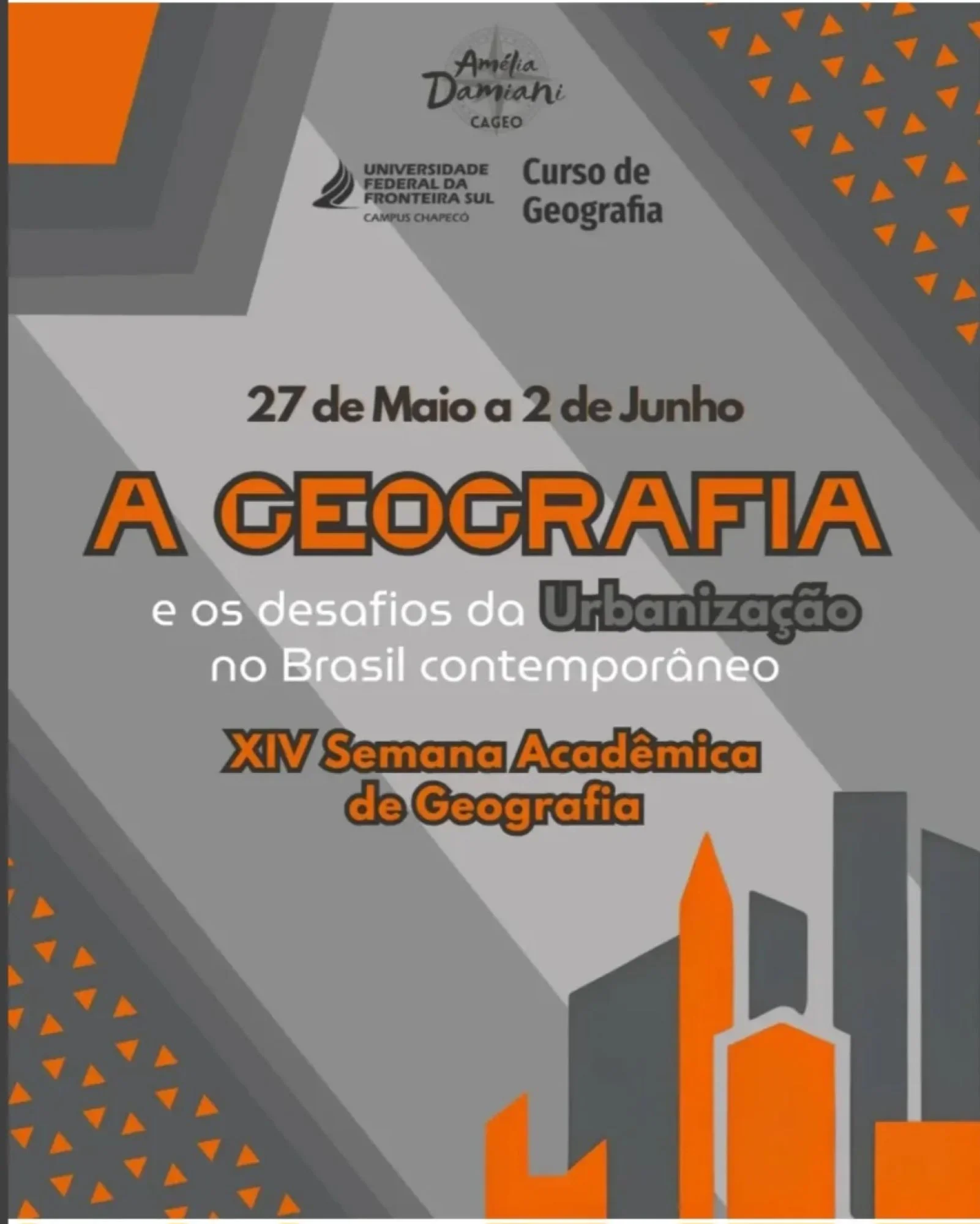 XIV Semana Acadêmica de Geografia
