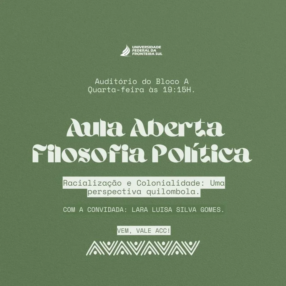Filosofia Política, Racialização e Colonialidade: uma perspectiva quilombola