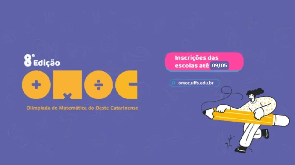 Inscrições de escolas para a VIII OMOC são prorrogadas até 9 de maio