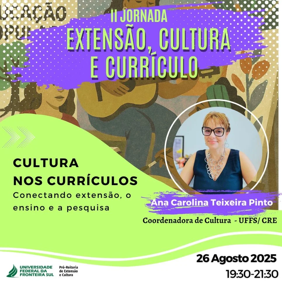 II Jornada Extensão, Cultura e Currículo