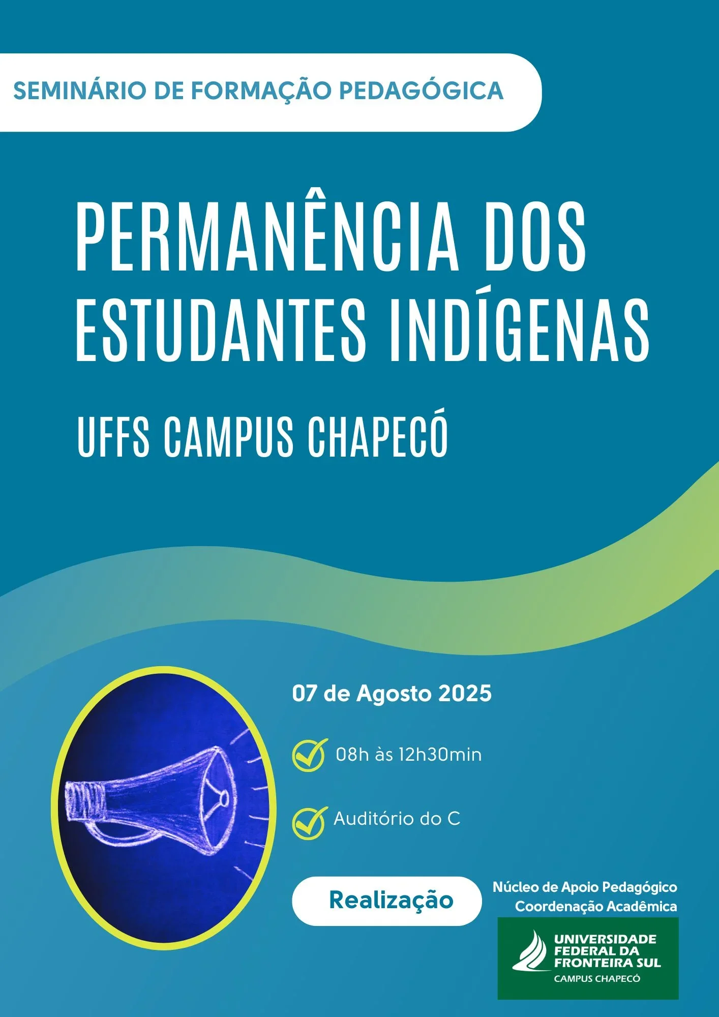Seminário de Formação Pedagógica - Campus Chapecó