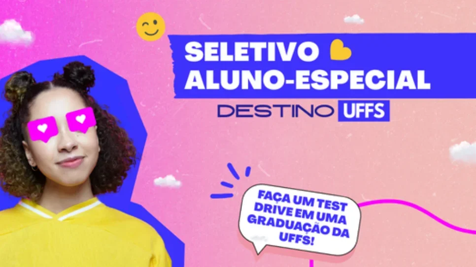 Publicado edital de processo seletivo para aluno-especial de graduação