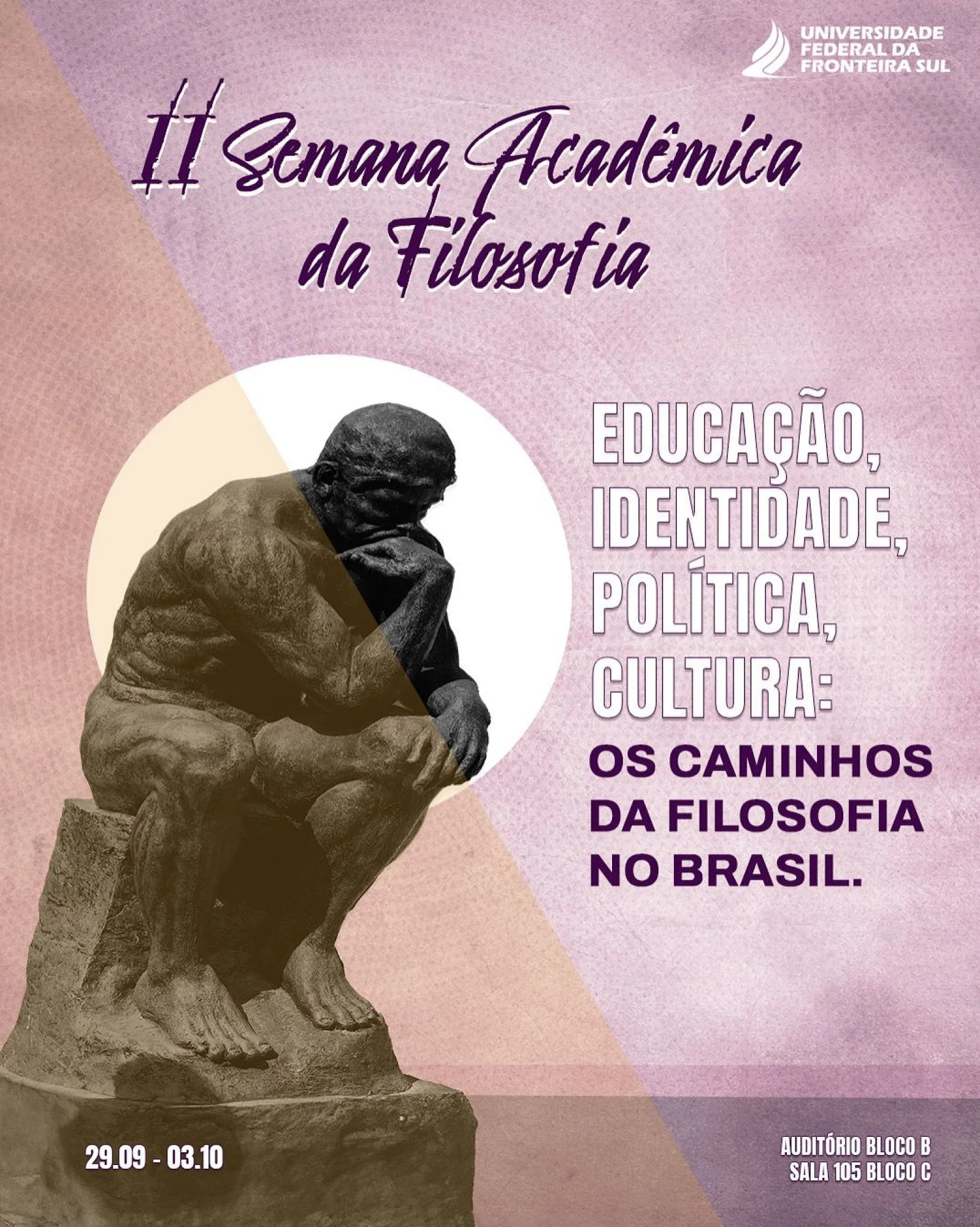 II Semana Acadêmica do Curso de Filosofia