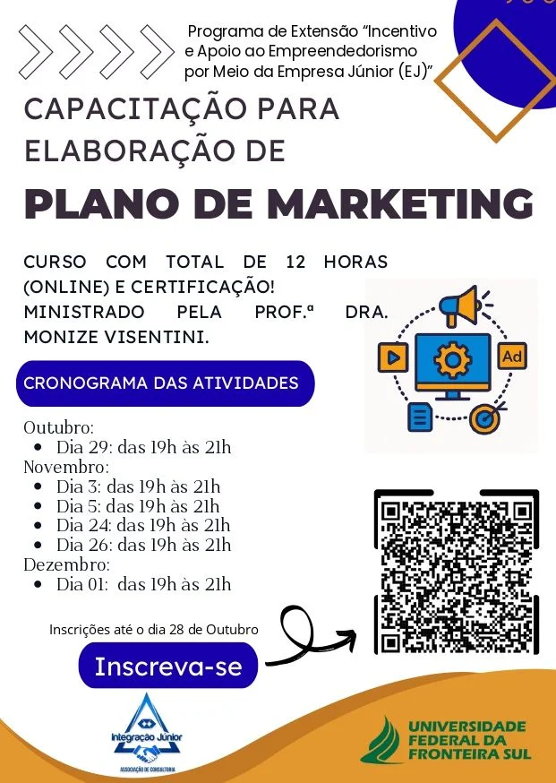 Capacitação para Elaboração de Plano de Marketing
