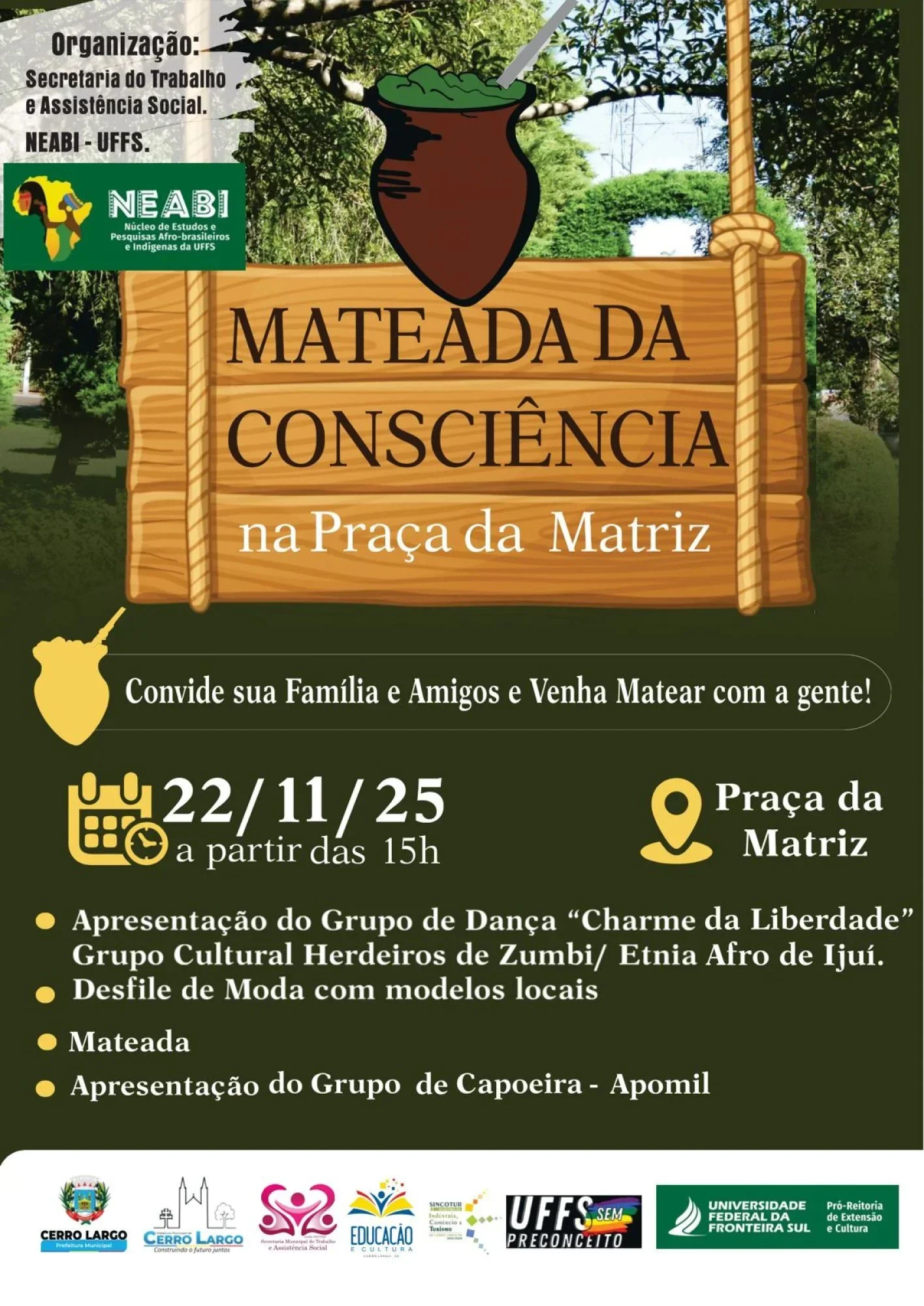 MATEADA DA CONSCIÊNCIA