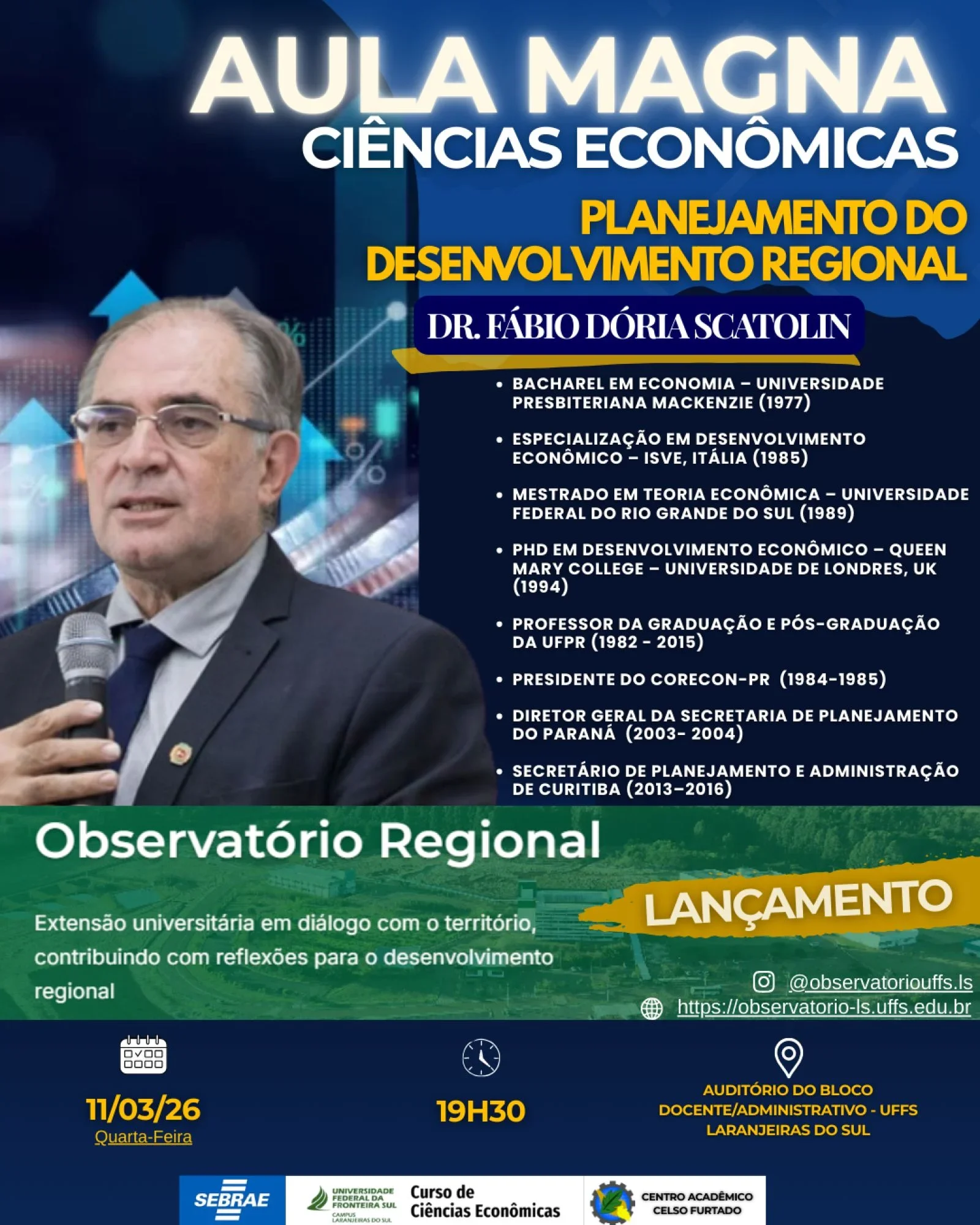 AULA MAGNA – CIÊNCIAS ECONÔMICAS | UFFS