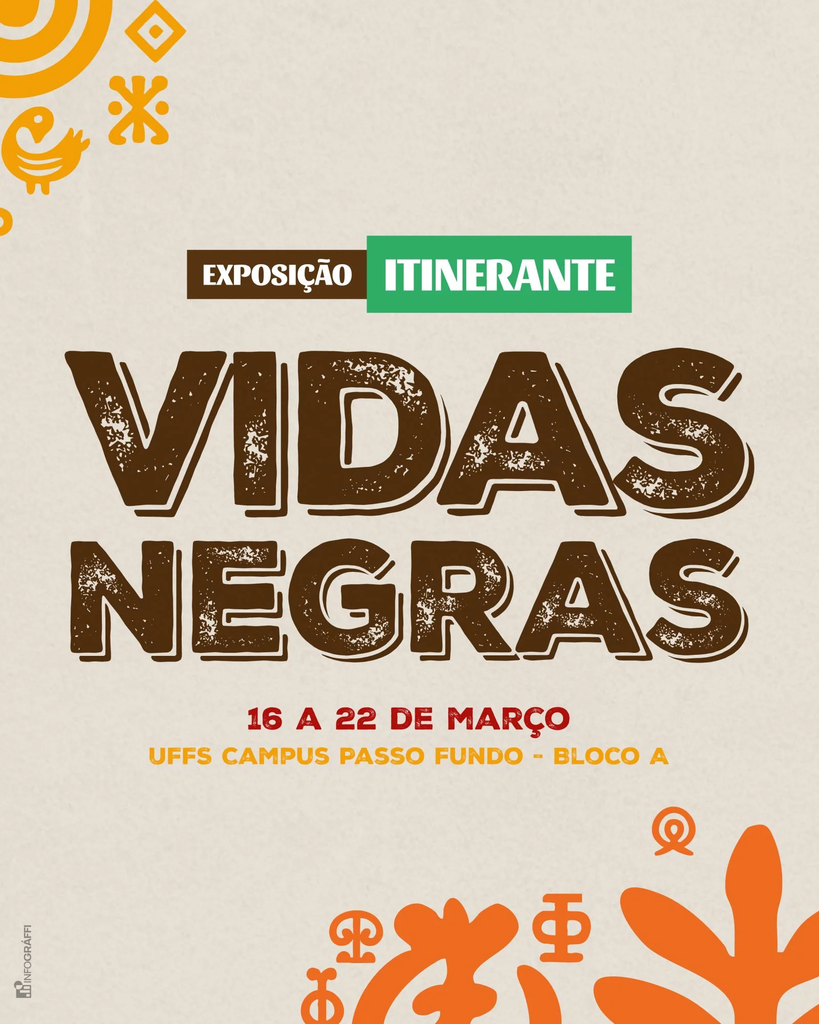 Exposição itinerante - Vidas Negras