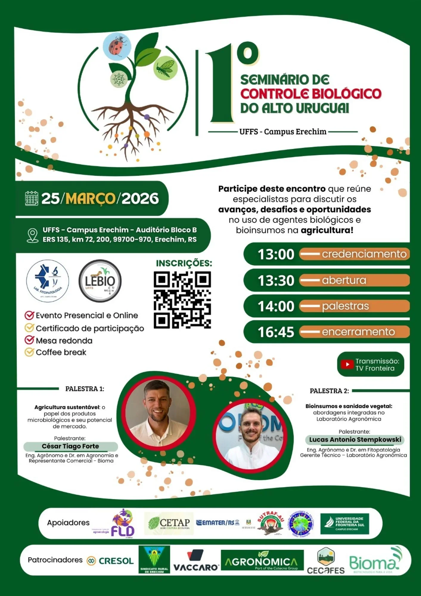 I Seminário de Controle Biológico do Alto Uruguai Gaúcho