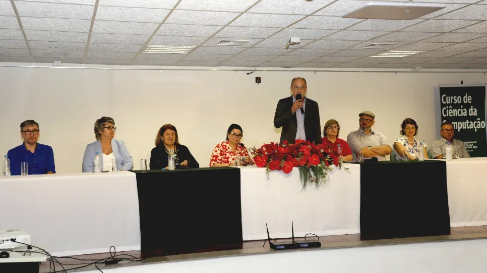 Solenidade marca implantação do Curso de Ciência da Computação