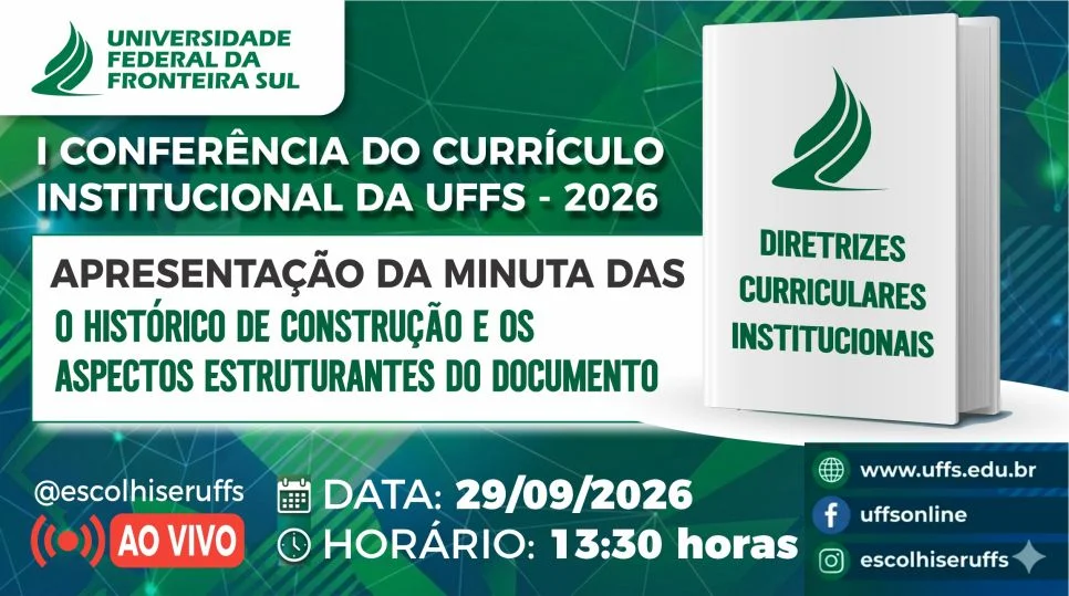 APRESENTAÇÃO DA MINUTA DAS DIRETRIZES CURRICULARES INSTITUCIONAIS