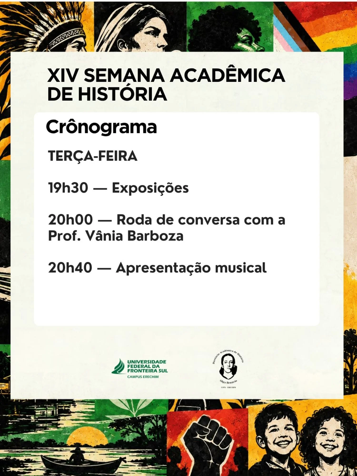 XIV Semana Acadêmica de História da UFFS - Campus Erechim